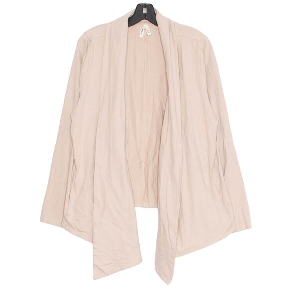 Pact Cardigan Organic Cotton Minimalist Cottage Boho Cozy Neutral Open Size XXL - Picture 1 of 6